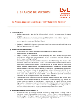 leggi il documento di controproposta sulla stabilita