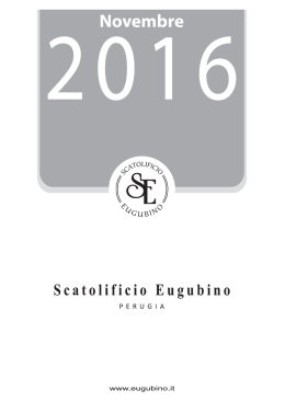 Scarica il Listino Prezzi Novembre 2016