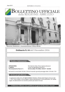 bollettino integrale in