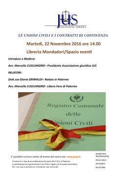 Locandina22.11.2016 - Associazione giuridica Jus