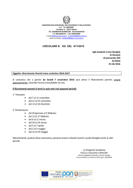 102-ricevimento parenti