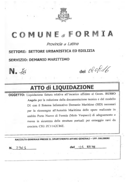 COMUNE rf/FORMIA - Comune di Formia