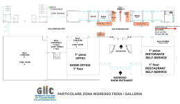 Planimetria ingresso/galleria
