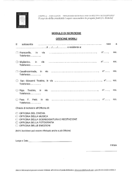 modulo iscrizione "officine mobili"