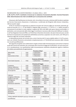 DELIBERAZIONE DELLA GIUNTA REGIONALE 26