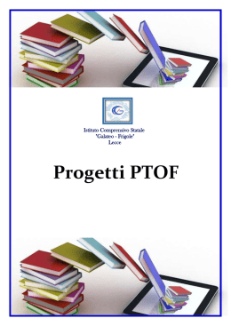 Progetti PTOF - Istituto Comprensivo "Galateo