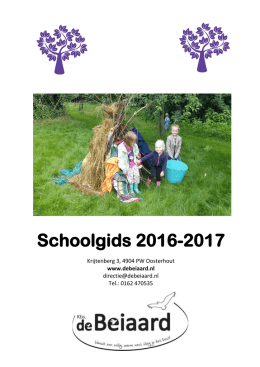 Schoolgids 2016 - 2017