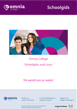 Schoolgids - Omnia College