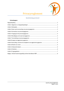 Privacyreglement - Socialcare 247