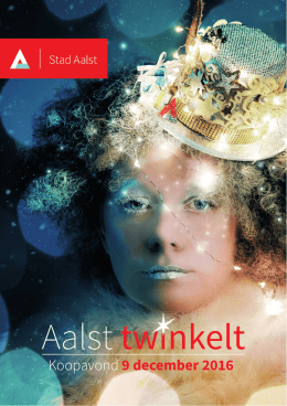 Aalst TWinkelt programma 2016