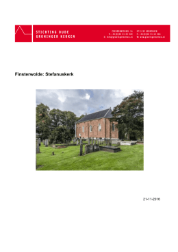 Print - Stichting Oude Groninger Kerken