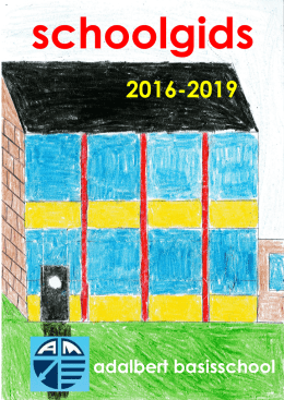 Schoolgids 2016/2017 - Adalbert Basisschool