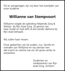 Willianne van Stempvoort
