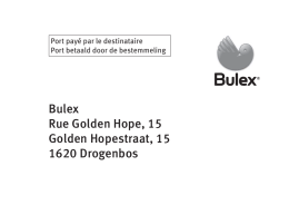 Bulex Rue Golden Hope, 15 Golden Hopestraat, 15 1620 Drogenbos