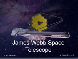 James Webb Space Telescope (17/11/2016)