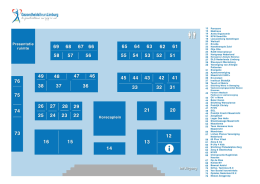 Plattegrond Gezondheidsbeurs 2016