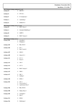 HHC`09 1 4e klasse D 11 OVC`26 1