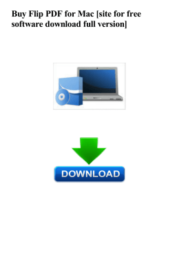 Buy Flip PDF for Mac [site for free software full