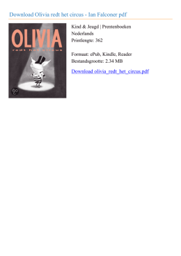 Olivia redt het circus