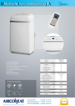 Midea Mobiele Airconditioning Mobile 35