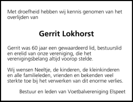 Gerrit Lokhorst