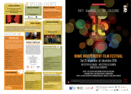 programma RIFF 2016