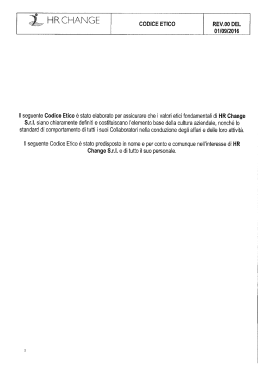 Codice Etico
