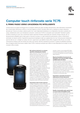 Computer touch rinforzato serie TC75
