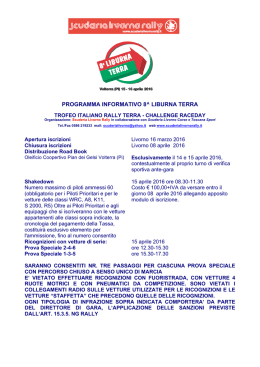 Programma - ACI Sport Italia