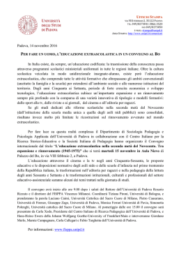 Scarica PDF - Università degli Studi di Padova