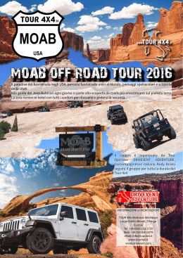 Presentazione Moab OffRoad Tour
