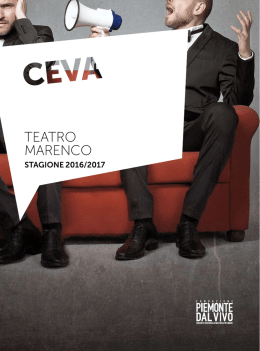 LIBRETTO STAGIONE 2016-2017