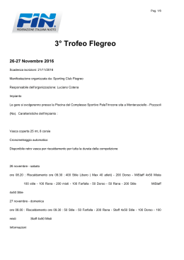 3° Trofeo Flegreo