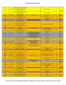 Calendario Diocesano