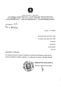 167 - Liceo Statale &ldquo;Pietro Siciliani&rdquo;