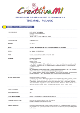 the mall - milano - Ente Fiera Promoberg