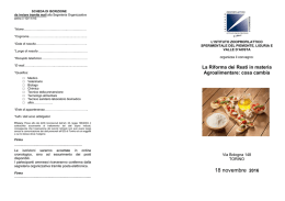 Brochure - Istituto Zooprofilattico Sperimentale del Piemonte, Liguria