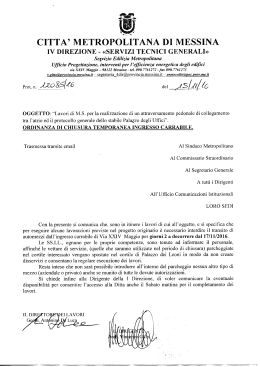 Leggi tutto - Provincia Regionale di Messina