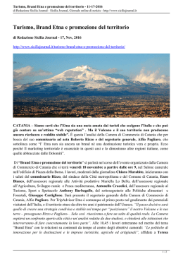 Turismo, Brand Etna e promozione del territorio - 11