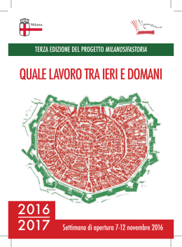 Brochure Progetto Milanosifastoria