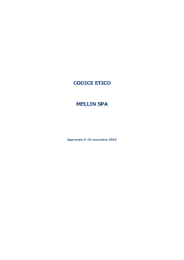 Codice Etico