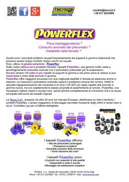 prodotti e le novità per la linea Powerflex