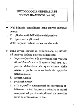 09 Metodologie di consolidamento