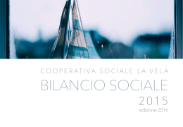 BILANCIO 2015 edizione 2016