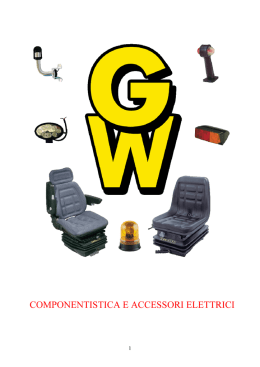 componentistica e accessori elettrici
