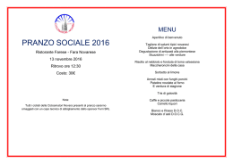 pranzo sociale 2016 - Cicloamatori Novara