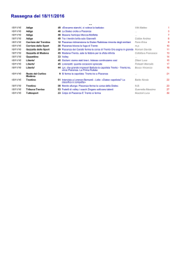 18 novembre 2016 Venerd&igrave; 18 novembre 2016