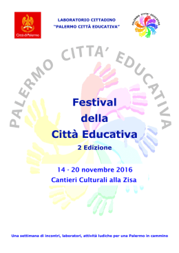 Festival della Città Educativa