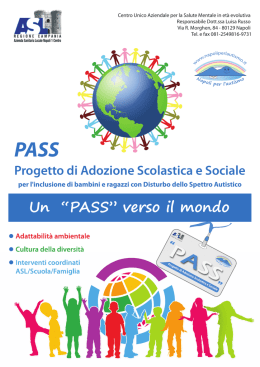 Progetto PASS - Napoli per l`autismo
