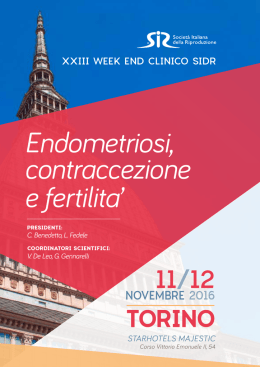 Endometriosi, contraccezione e fertilita